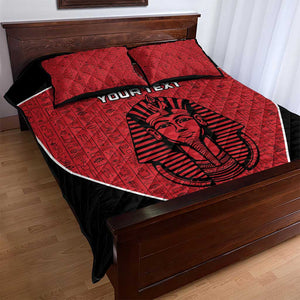 Egypt Football Custom Quilt Bed Set Ancient Egypt Style