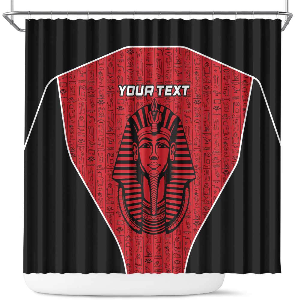 Egypt Football Custom Shower Curtain Ancient Egypt Style