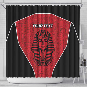 Egypt Football Custom Shower Curtain Ancient Egypt Style