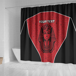 Egypt Football Custom Shower Curtain Ancient Egypt Style