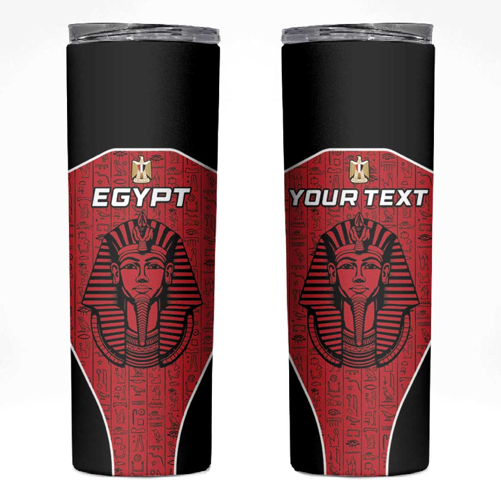 Egypt Football Custom Skinny Tumbler Ancient Egypt Style