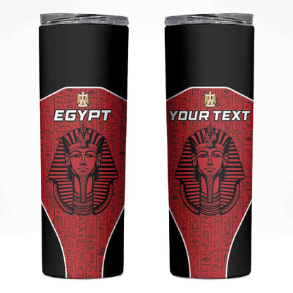 Egypt Football Custom Skinny Tumbler Ancient Egypt Style