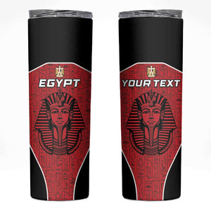 Egypt Football Custom Skinny Tumbler Ancient Egypt Style