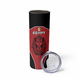 Egypt Football Custom Skinny Tumbler Ancient Egypt Style