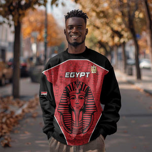 Egypt Football Custom Sweatshirt Ancient Egypt Style