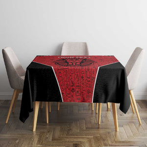 Egypt Football Custom Tablecloth Ancient Egypt Style