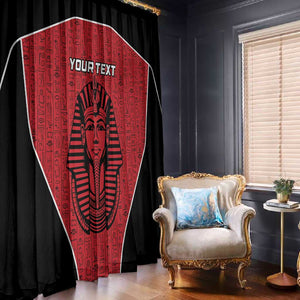 Egypt Football Custom Window Curtain Ancient Egypt Style