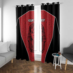 Egypt Football Custom Window Curtain Ancient Egypt Style