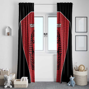 Egypt Football Custom Window Curtain Ancient Egypt Style