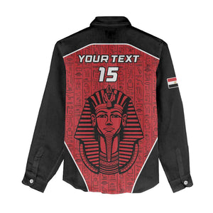 Egypt Football Custom Women Casual Shirt Ancient Egypt Style