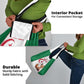 Custom Algeria Football Grocery Bag Fennec Foxes With Islamic Pattern