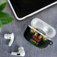 Ghana Black History Month AirPods Case Live It Learn It Make It - African Pride