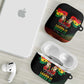 Ghana Black History Month AirPods Case Live It Learn It Make It - African Pride