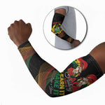 Personalized Ghana Black History Month Arm Sleeves Live It Learn It Make It - African Pride