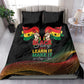 Ghana Black History Month Bedding Set Live It Learn It Make It - African Pride