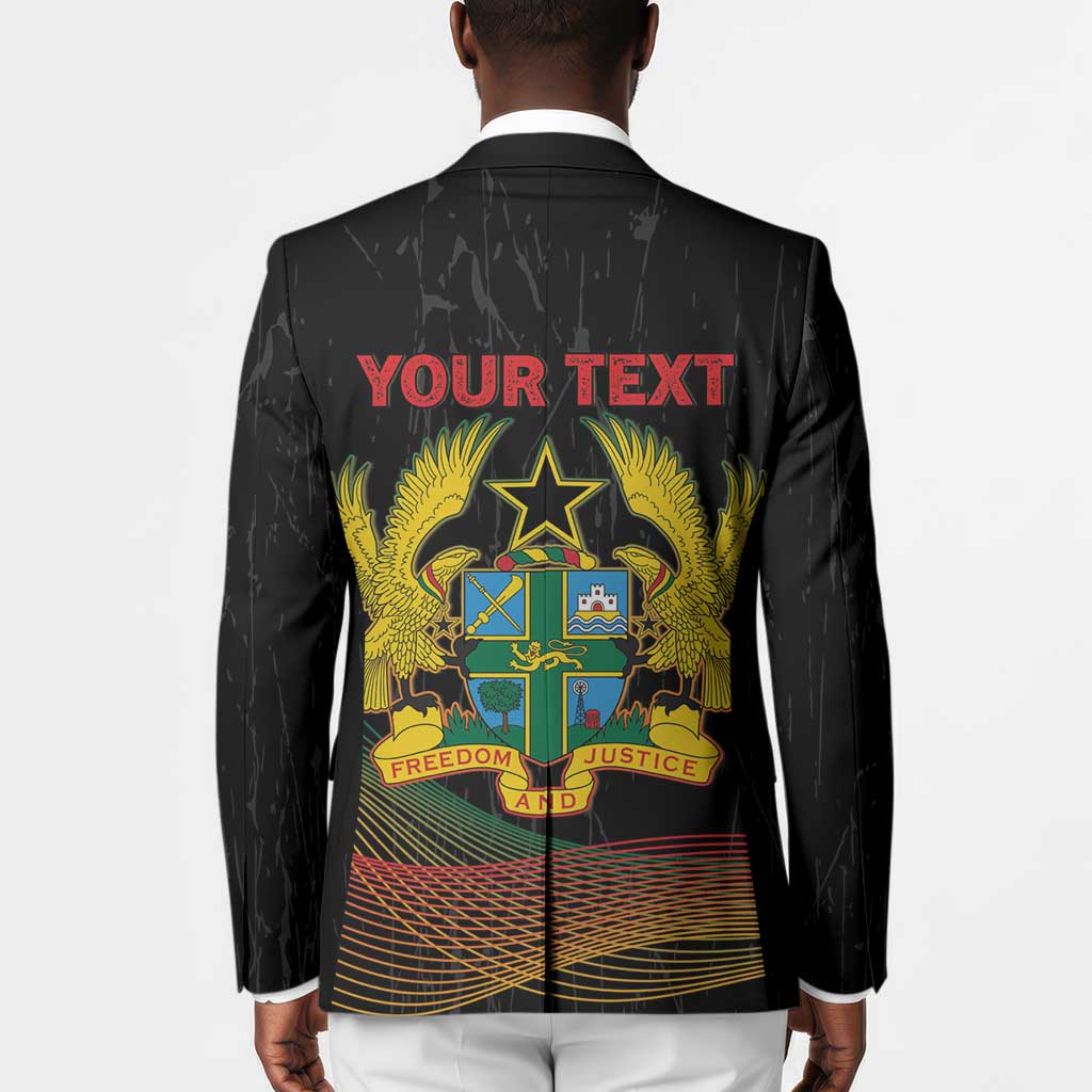 Personalized Ghana Black History Month Blazer Live It Learn It Make It - African Pride