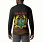 Personalized Ghana Black History Month Button Sweatshirt Live It Learn It Make It