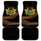 Personalized Ghana Black History Month Car Mats Live It Learn It Make It - African Pride