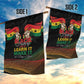 Ghana Black History Month Garden Flag Live It Learn It Make It - African Pride