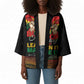 Personalized Ghana Black History Month Kimono Live It Learn It Make It - African Pride