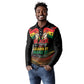 Personalized Ghana Black History Month Long Sleeve Polo Shirt Live It Learn It Make It - African Pride