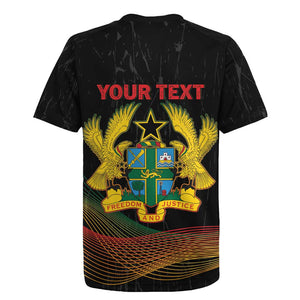 Personalized Ghana Black History Month Rugby Jersey Live It Learn It Make It - African Pride