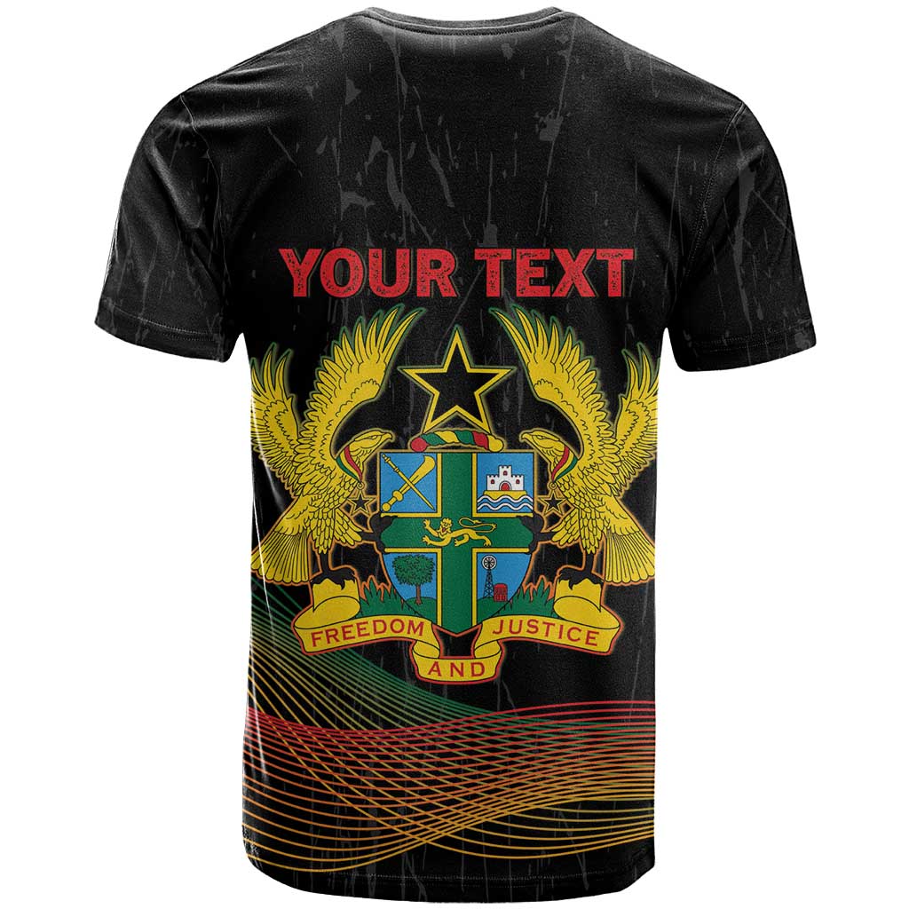 Personalized Ghana Black History Month T shirt Live It Learn It Make It - African Pride