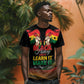 Personalized Ghana Black History Month T shirt Live It Learn It Make It - African Pride