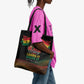 Ghana Black History Month Tote Bag Live It Learn It Make It - African Pride