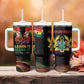 Personalized Ghana Black History Month Tumbler With Handle Live It Learn It Make It - African Pride