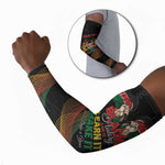 Personalized Kenya Black History Month Arm Sleeves Live It Learn It Make It - African Pride