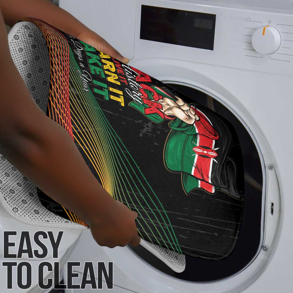 Kenya Black History Month Bathroom Set Live It Learn It Make It - African Pride