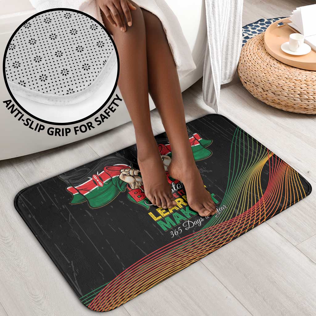 Kenya Black History Month Bathroom Set Live It Learn It Make It - African Pride