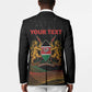 Personalized Kenya Black History Month Blazer Live It Learn It Make It - African Pride