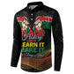 Personalized Kenya Black History Month Button Sweatshirt Live It Learn It Make It