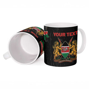 Personalized Kenya Black History Month Ceramic Mug Live It Learn It Make It - African Pride