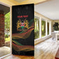 Personalized Kenya Black History Month Door Cover Live It Learn It Make It - African Pride