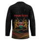 Personalized Kenya Black History Month Hockey Jersey Live It Learn It Make It - African Pride
