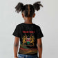 Personalized Kenya Black History Month Kid T shirt Live It Learn It Make It - African Pride