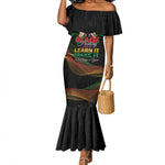 Personalized Kenya Black History Month Mermaid Dress Live It Learn It Make It - African Pride