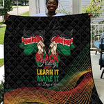 Kenya Black History Month Quilt Live It Learn It Make It - African Pride