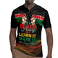 Personalized Kenya Black History Month Rugby Jersey Live It Learn It Make It - African Pride