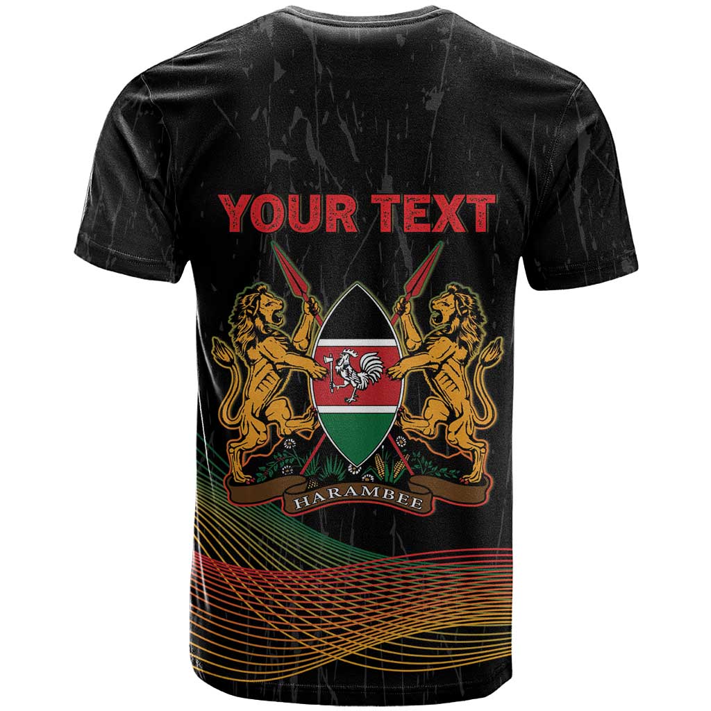Personalized Kenya Black History Month T shirt Live It Learn It Make It - African Pride