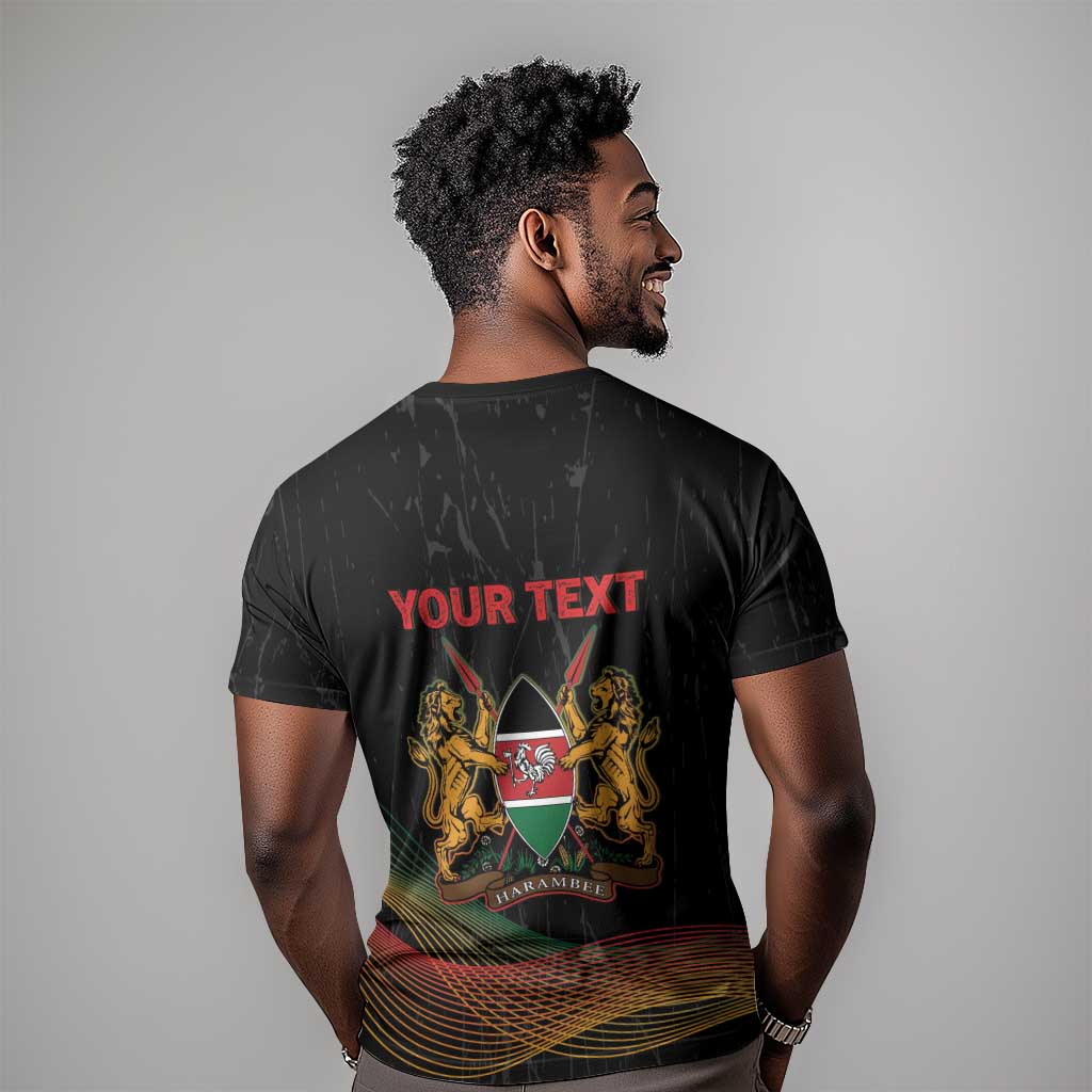 Personalized Kenya Black History Month T shirt Live It Learn It Make It - African Pride