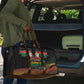 Kenya Black History Month Travel Bag Live It Learn It Make It - African Pride