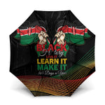 Kenya Black History Month Umbrella Live It Learn It Make It - African Pride