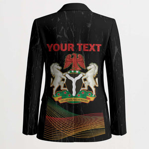 Personalized Nigeria Black History Month Blazer Live It Learn It Make It - African Pride