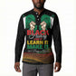 Personalized Nigeria Black History Month Button Sweatshirt Live It Learn It Make It