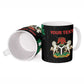 Personalized Nigeria Black History Month Ceramic Mug Live It Learn It Make It - African Pride