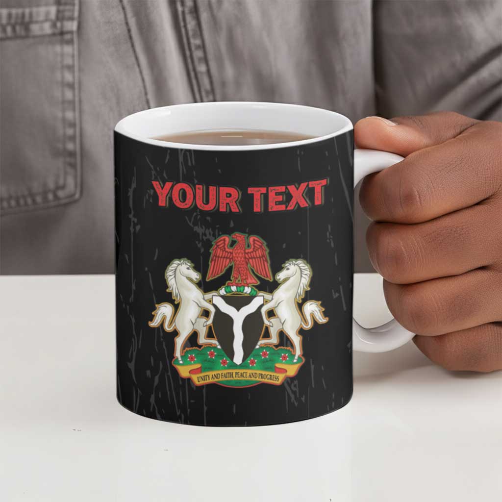 Personalized Nigeria Black History Month Ceramic Mug Live It Learn It Make It - African Pride
